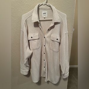 Aerie LumberJane Waffle Shirt